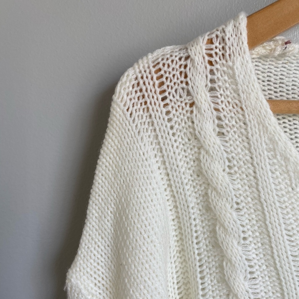 White Tassel Sweater - Picture 4 of 8
